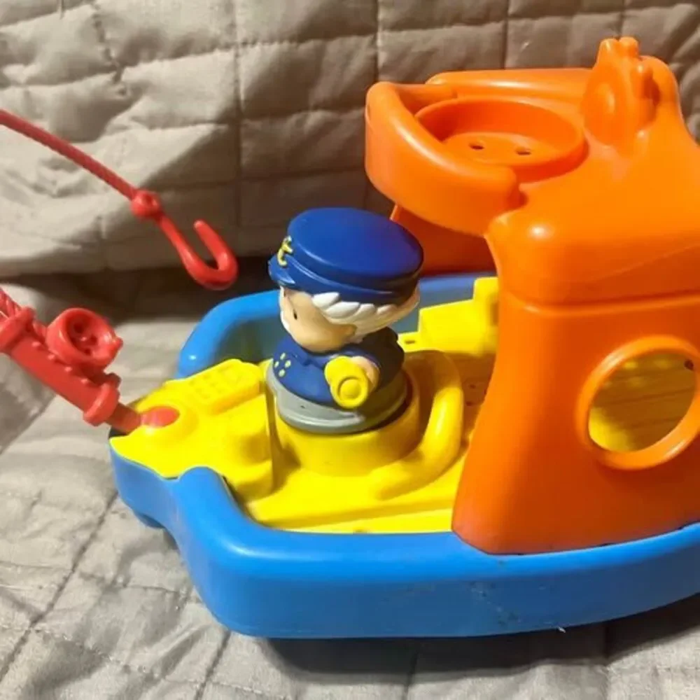 Amazing Vintage Fisher-Price Little People Transportation Bundle – Early 2000s